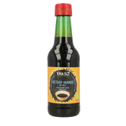 Yakso Ketjap zonder zout bio 250.00 Milliliter