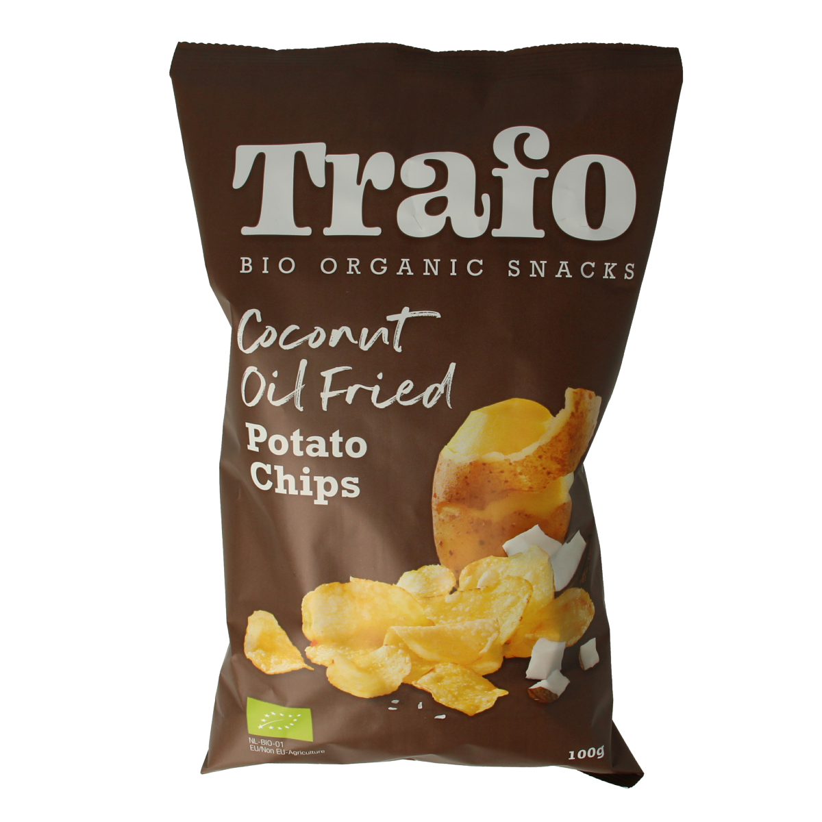 Trafo Chips kokosolie gebakken bio 100.00 Gram