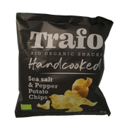 Trafo Chips handcooked zout en peper bio 40 Gram