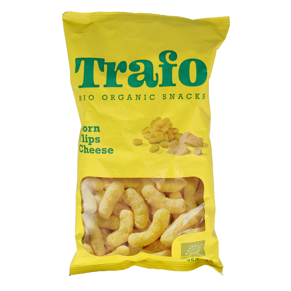 Trafo Corn flips cheese bio 75.00 Gram