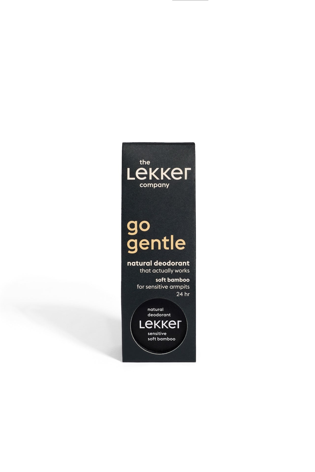 Lekker Company Deodorant natural soft bamboo sensitive skin 30.00 Gram
