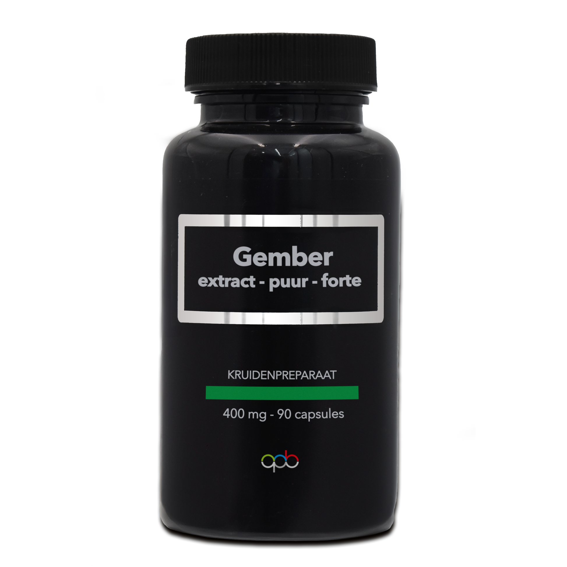 APB Holland Gember extract puur forte 400mg 90.00 Vegetarische capsules