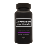 APB Holland Zuiver calcium natuurlijk complex 500mg 120.00 Capsules