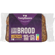 TastyBasics Less carb brood lijnzaad 250.00 Gram