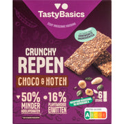 TastyBasics Crunchy Low carb repen choco & noten 138.00 Gram