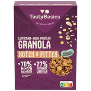 TastyBasics Low carb-high protein granola noten & pitten 350.00 Gram