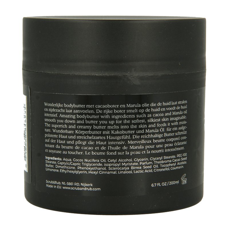 Scrub & Rub Body butter mystery 200 Milliliter