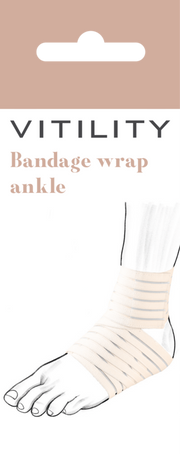 Vitility Bandage wrap enkel 1 Stuks