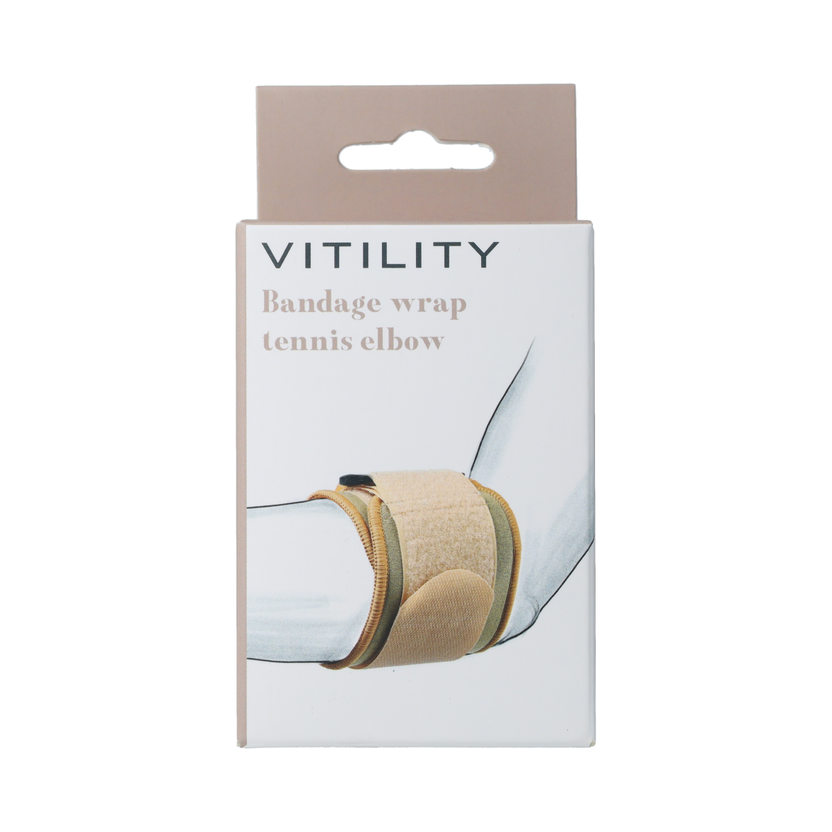 Vitility Bandage wrap tennisarm 1.00 Stuks