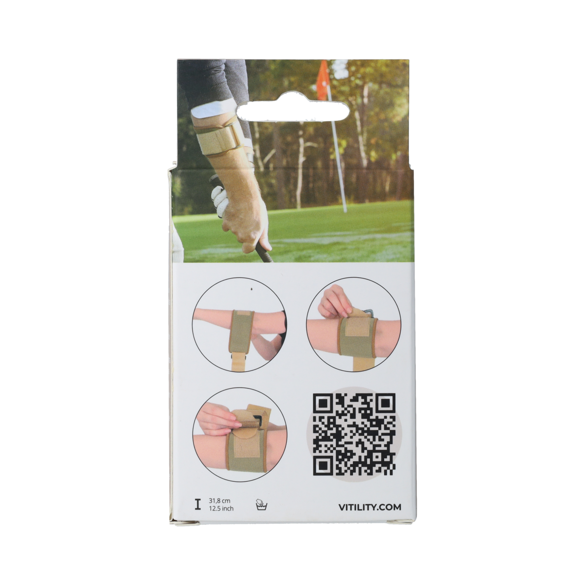 Vitility Bandage wrap tennisarm 1.00 Stuks