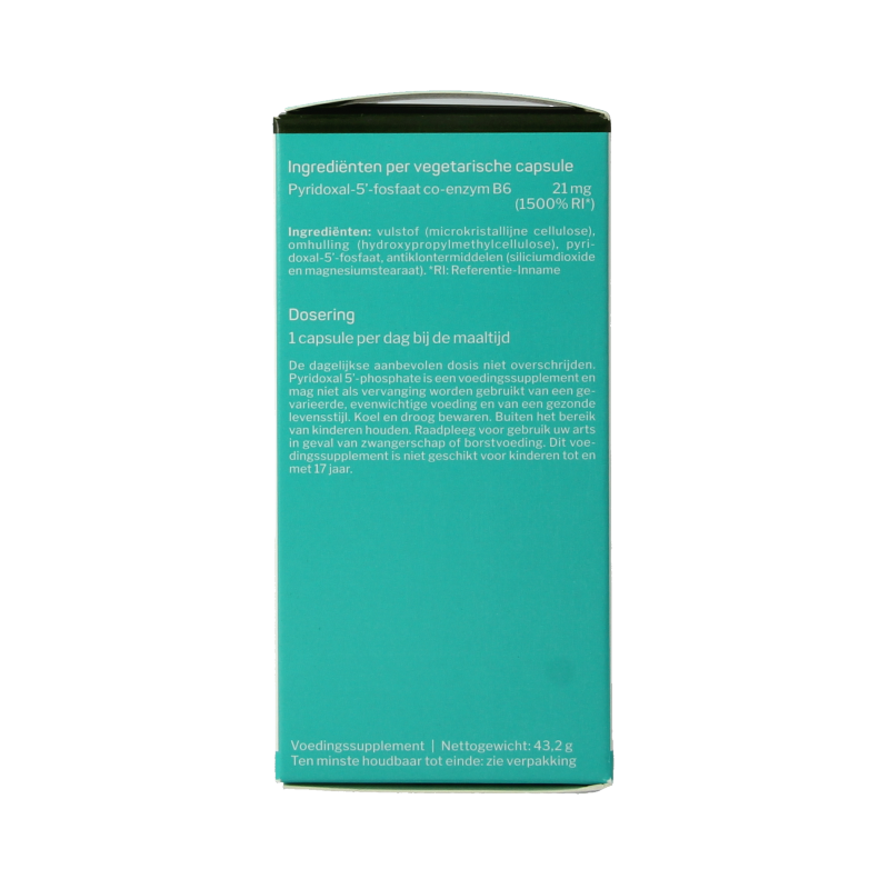 Orthonutrients Pyridoxal 5 phosphate 120 Capsules