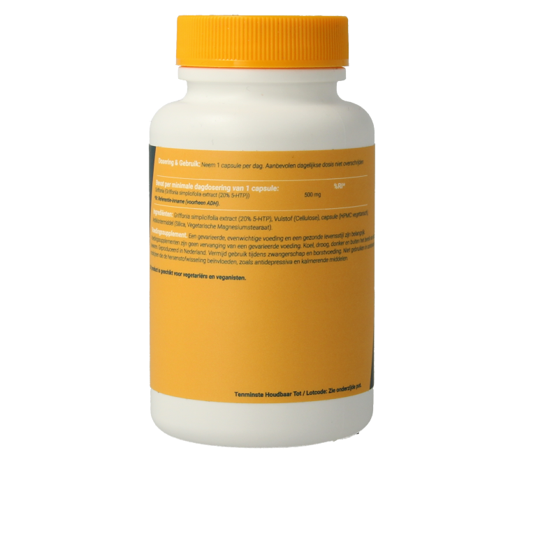 Fittergy 5-HTP 100mg griffonia extract 60 Vegetarische capsules