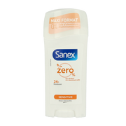 Sanex Deodorant stick zero % sensitive 65 Milliliter