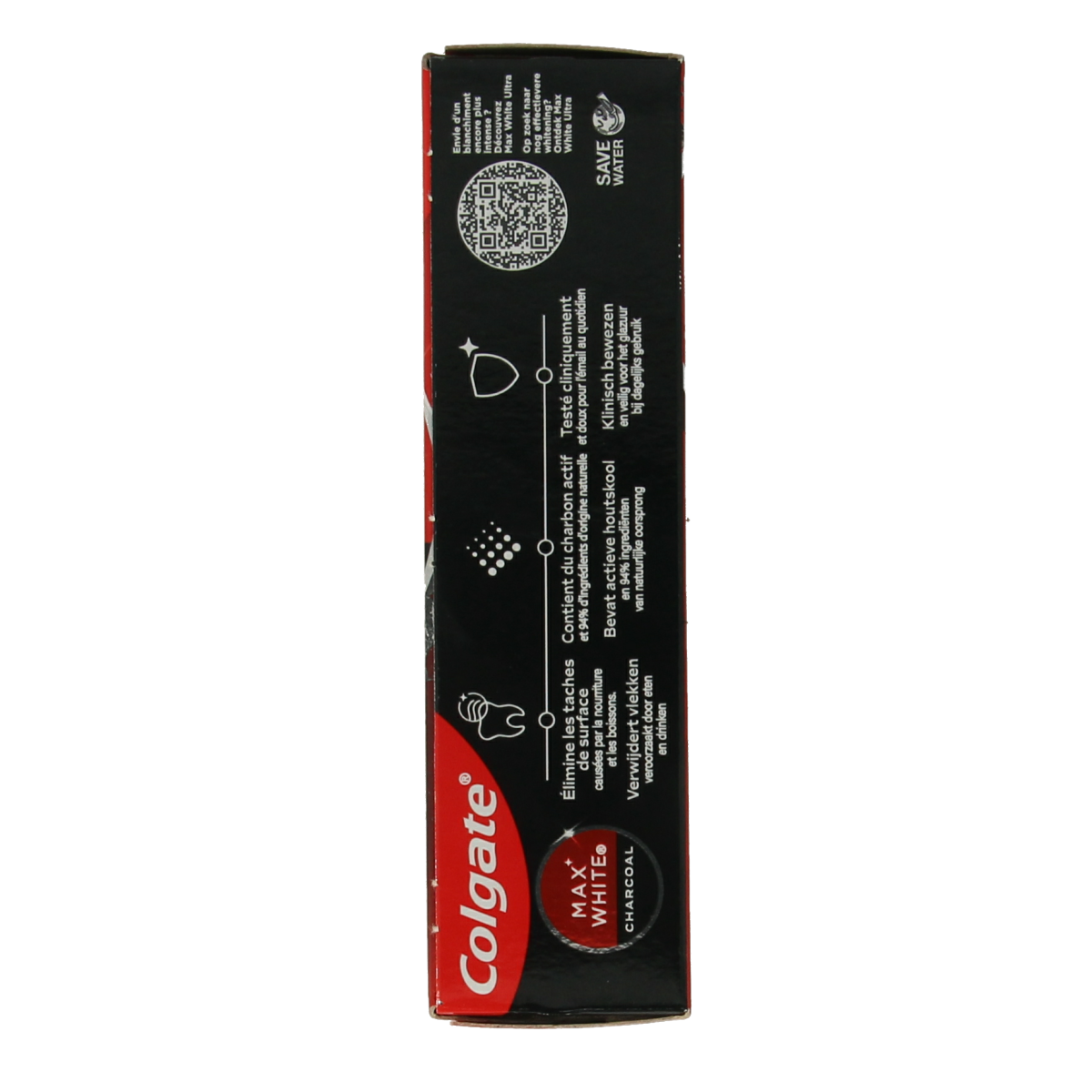 Colgate Tandpasta max white charcoal 20.00 Milliliter
