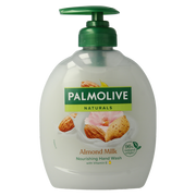 Palmolive Naturals handzeep melk&amandel 300.00 Milliliter