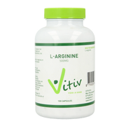Vitiv L-Arginine 500mg 100.00 Capsules