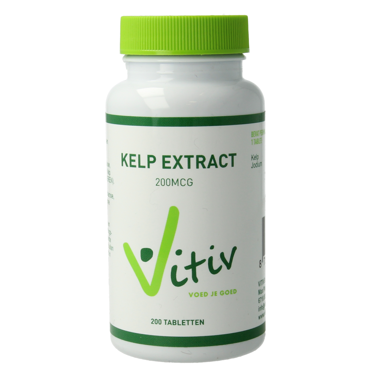 Vitiv Kelp extract 200mcg 200.00 Tabletten