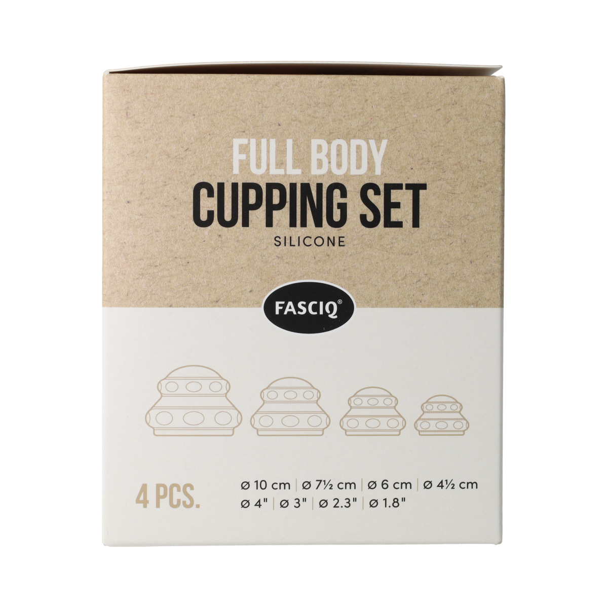Fysiotape Full body cupping set in box 4.00 Stuks