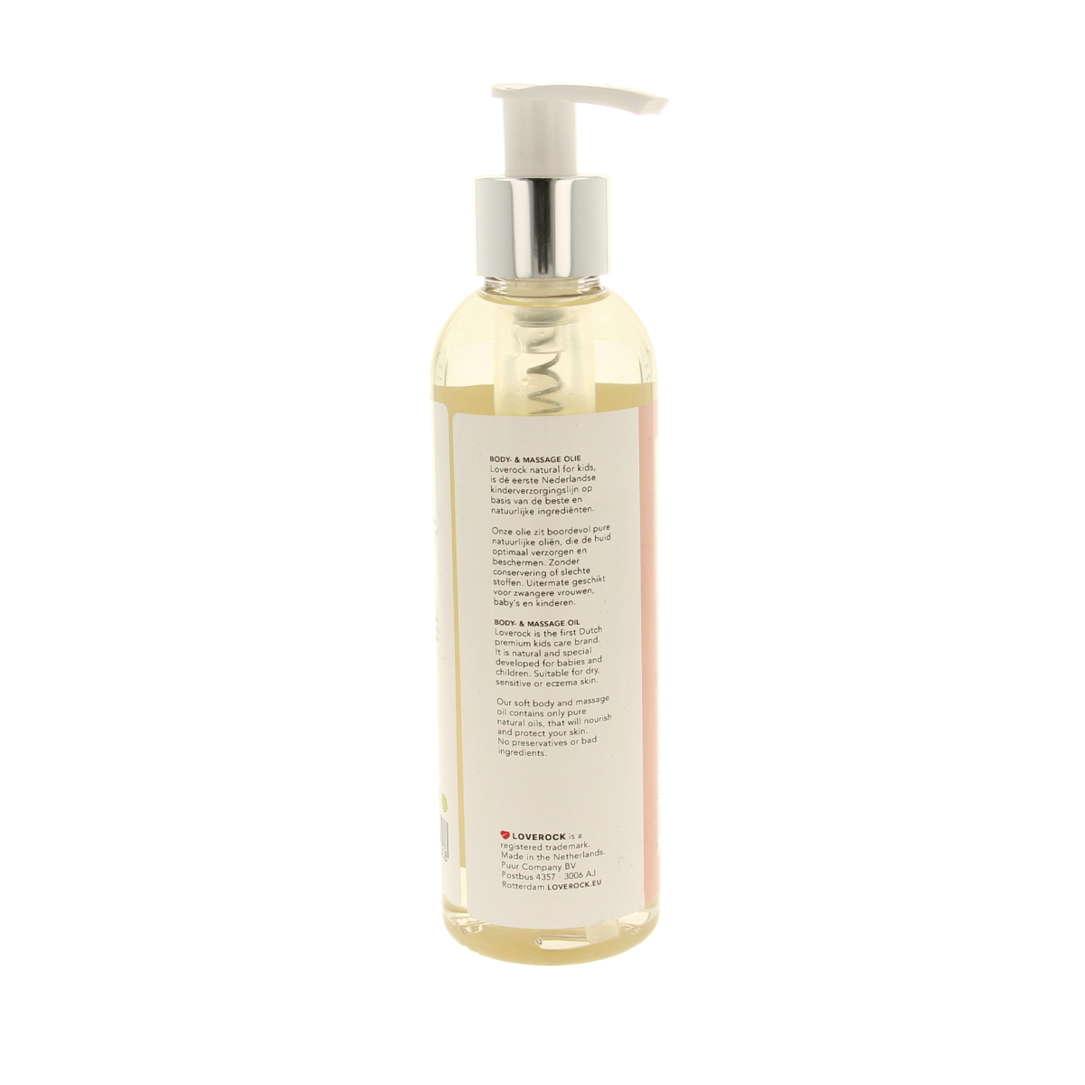Loverock Love to relax body & massage olie kids & family 200.00 Milliliter