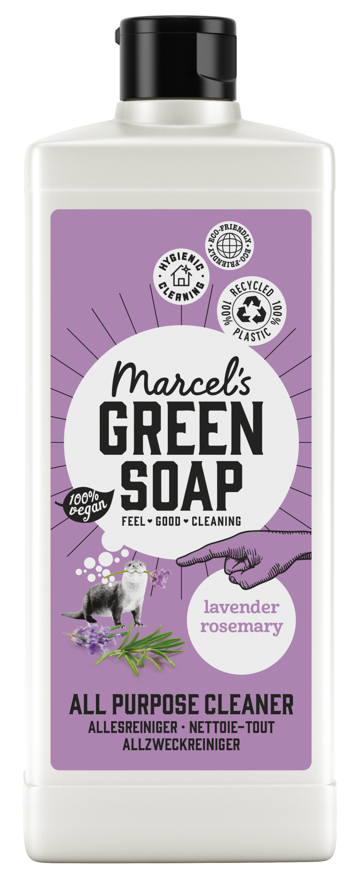 Marcel's Green Soap Allesreiniger lavendel & rozemarijn 750.00 Milliliter