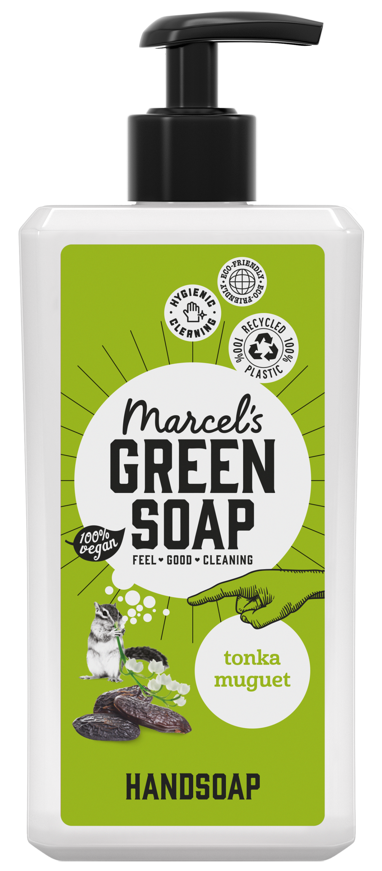 Marcel's Green Soap Handzeep tonka & muguet 500 Milliliter