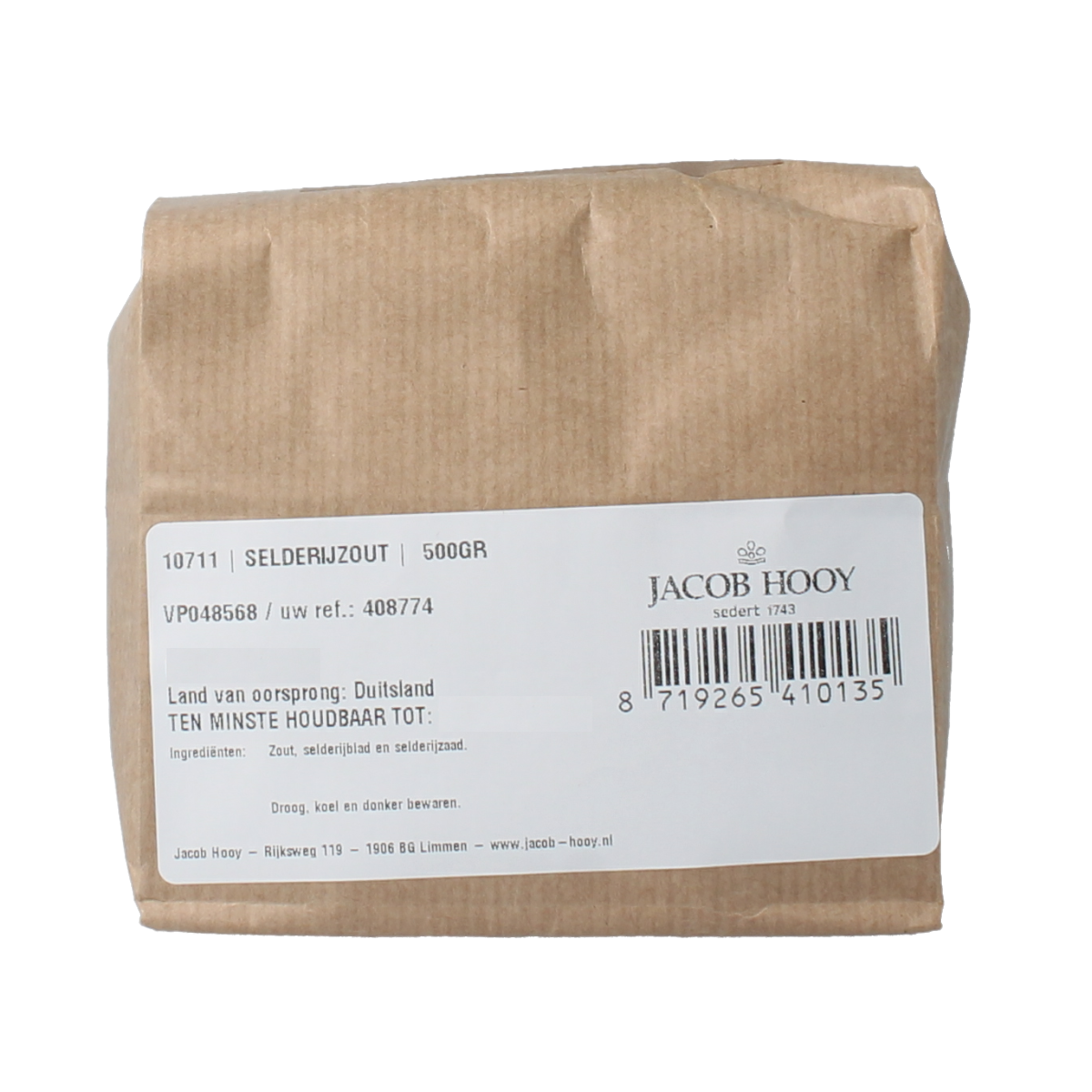 Jacob Hooy Selderijzout 500.00 Gram