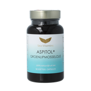 Sea Vitamins Groenlipmosselolie aspitol 90 Vegetarische capsules