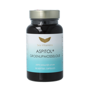 Sea Vitamins Groenlipmosselolie aspitol 90.00 Vegetarische capsules