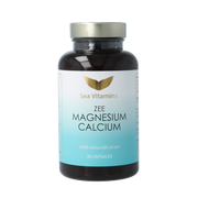 Sea Vitamins Magnesium calcium zee 90.00 Vegetarische capsules