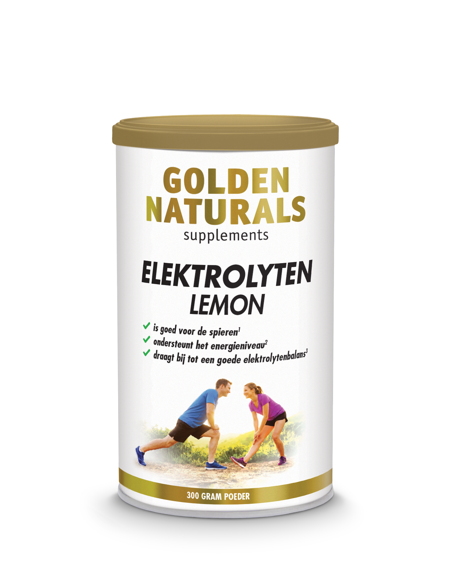 Golden Naturals Elektrolyten lemon 300.00 Gram