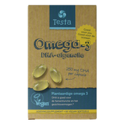 Testa Omega 3 algenolie 250mg DHA vegan NL 60.00 Vegetarische capsules