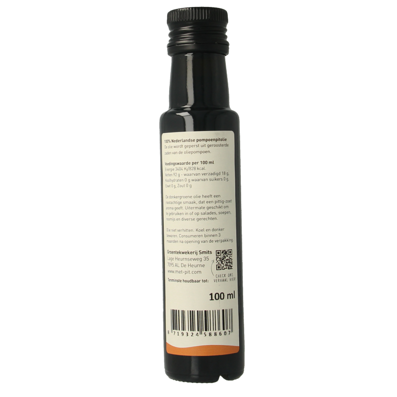 Met PIT Pompoenpitolie 100 Milliliter