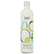 Soof Drinks Siroop zwarte thee limoen & munt 340.00 Milliliter