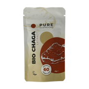 Pure Mushrooms Chaga paddenstoel extract bio 60.00 Vegetarische capsules