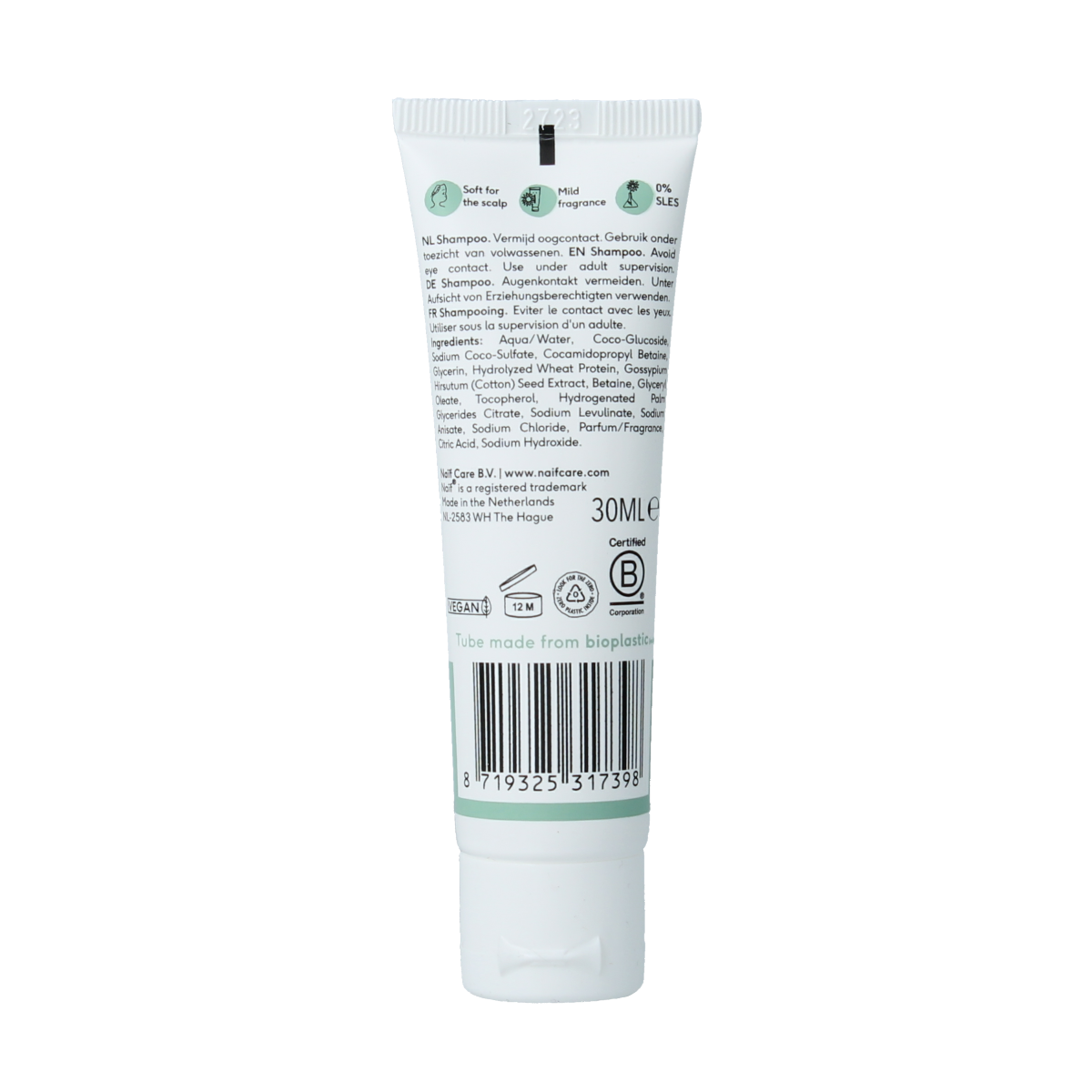 Naif Shampoo nourishing 30.00 Milliliter