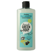 Marcel's Green Soap Shampoo & conditioner 2in1 mimosa zwarte bes 300 Milliliter