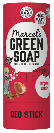 Marcel's Green Soap Deodorant stick argan & oudh 40.00 Gram