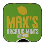 Max mints Lemon blikje vierkant bio 35.00 Gram
