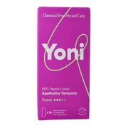 Yoni Tampons super met applicator 14.00 Stuks