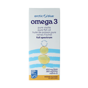 Arctic Blue Omega 3 pure visolie met vitamine D 250.00 Milliliter