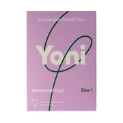 Yoni Menstruatiecup maat 1 1.00 Stuks