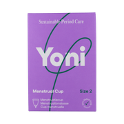 Yoni Menstruatiecup maat 2 1.00 Stuks
