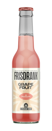 De Frisdrank Fabriek  Koolzuurhoudende frisdrank grapefruit suikervr bio 275.00 Milliliter