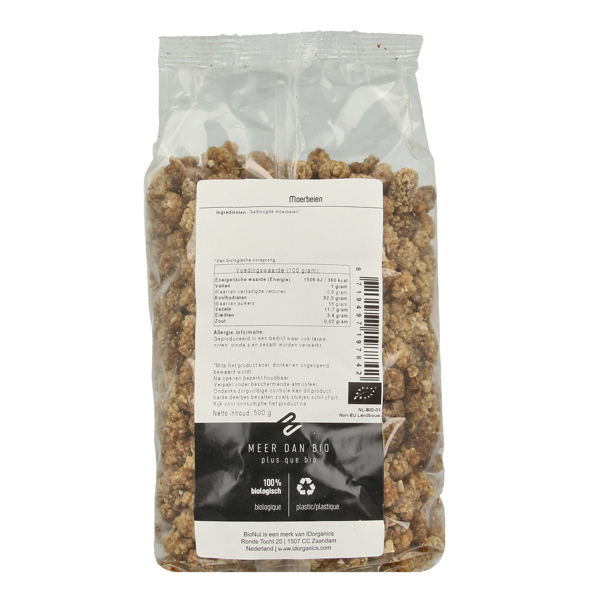 Bionut Moerbeien bio 500.00 Gram