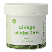Natuurapotheek Ginkgo biloba 24% 160mg 100.00 Capsules