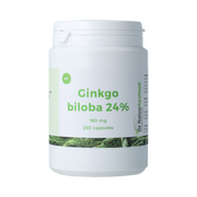Natuurapotheek Ginkgo biloba 24% 160mg 250.00 Capsules