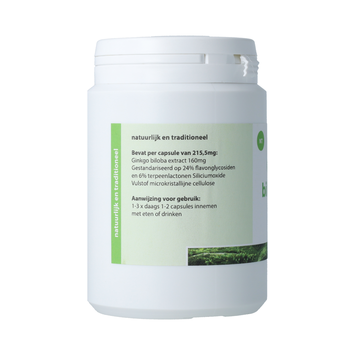 Natuurapotheek Ginkgo biloba 24% 160mg 250.00 Capsules