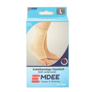 Emdee Elastic support enkel maat L huidskleur 1 Stuks