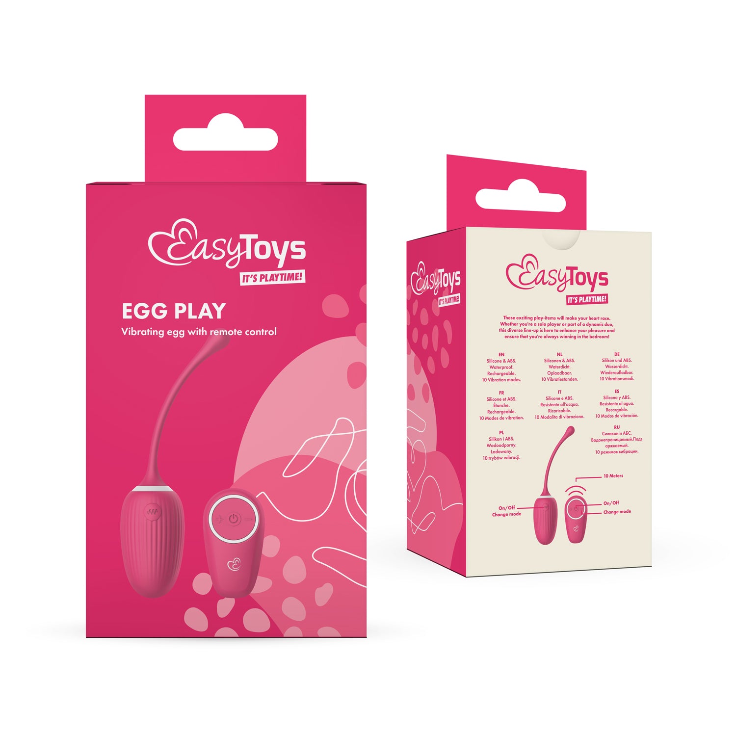 EasyToys Egg play vibrerend 1 Stuks