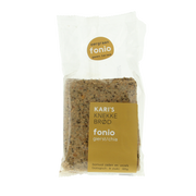 Kari's Crackers  Knekkebrod fonio gierst/chia bio 195.00 Gram